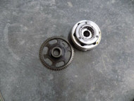 2006 SUZUKI LTZ250 FLYWHEEL W/ GEAR ONE WAY STARTER LTZ 250 06 07 08 09