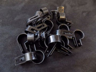 100 PACK 3/4 IN CABLE CLAMPS NYLON BLACK UV RESISTANT HOSE WIRE ELECTRICAL BCC34