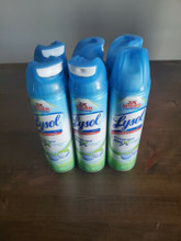 X6 Lysol disinfectant max cover 15oz spray cans fast shipping