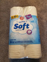 Big win ultra soft toilet paper tissue 8 mega rolls hypoallergenic fast shipping