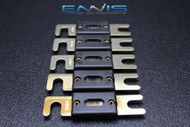 5 PACK 500 AMP ANL FUSE FUSES GOLD PLATED INLINE WAFER HIGH QUALITY HOLDER