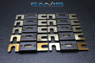 10 PACK 500 AMP ANL FUSE FUSES GOLD PLATED INLINE WAFER HIGH QUALITY HOLDER