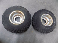 2006 SUZUKI LTZ50 REAR TIRES AND WHEELS LTZ 50 06