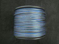 12 GAUGE BLUE GREY SPEAKER WIRE 50 FT AWG CABLE POWER GROUND STRANDED CAR HOME