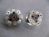 2005 SUZUKI OZARK 250 FRONT HUBS W/ ROTORS 05 LTF-250 LTF250 #5