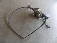 2004 SUZUKI EIGER 400 4X4 CARB CLEANED CARBURETOR W/ THUMB THROTTLE CABLE 04 #2
