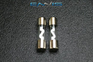 2 PACK 30 AMP AGU FUSE FUSES NICKEL PLATED INLINE HIGH QUALITY GLASS NEW AGU30