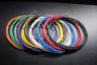 18 GAUGE WIRE PICK 5 COLORS 25 FT EA PRIMARY AWG STRANDED COPPER POWER REMOTE BATTERY