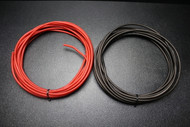 10 GAUGE AWG WIRE 5 FT RED 5FT BLACK CABLE STRANDED PRIMARY BATTERY POWER GROUND AUTOMOTIVE IB10