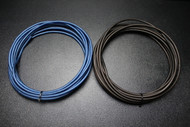 10 GAUGE AWG WIRE 5 FT BLUE 5FT BLACK CABLE STRANDED PRIMARY BATTERY POWER GROUND AUTOMOTIVE IB10