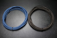 10 GAUGE AWG WIRE 10 FT BLUE 10FT BLACK CABLE STRANDED PRIMARY BATTERY POWER GROUND AUTOMOTIVE IB10
