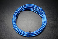 8 GAUGE AWG WIRE 50 FT BLUE SHINY CABLE POWER GROUND AUTOMOTIVE STRANDED PRIMARY BATTERY PW