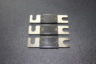 3 PACK 250 AMP ANL FUSE FUSES NICKEL PLATED INLINE WAFER CAR AUDIO STEREO ANL250