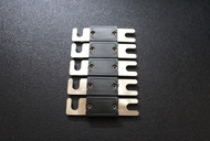 5 PACK 250 AMP ANL FUSE FUSES NICKEL PLATED INLINE WAFER CAR AUDIO STEREO ANL250