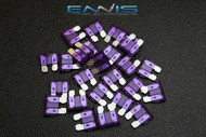 50 PACK ATC 3 AMP FUSES ATO FUSE BLADE STYLE CAR BOAT AUTOMOTIVE AUTO ATC3