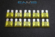 10 PACK ATC 20 AMP FUSES ATO FUSE BLADE STYLE CAR BOAT AUTOMOTIVE AUTO ATC20