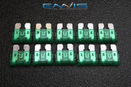 10 PACK ATC 30 AMP FUSES ATO FUSE BLADE STYLE CAR BOAT AUTOMOTIVE AUTO ATC30