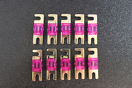 10 PK 70 AMP MINI ANL FUSES NICKEL PLATED INLINE AFC AFS BLADE AUTO CAR MANL70