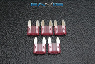 5 PACK ATM 4 AMP FUSES MINI FUSE BLADE STYLE CAR BOAT AUTOMOTIVE AUTO ATM4