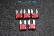 5 PACK ATM 10 AMP FUSES MINI FUSE BLADE STYLE CAR BOAT AUTOMOTIVE AUTO ATM10