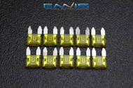 10 PACK ATM 20 AMP FUSES MINI FUSE BLADE STYLE CAR BOAT AUTOMOTIVE AUTO ATM20