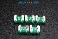 5 PACK ATM LOW PROFILE 30 AMP FUSE FUSES BLADE CIRCUIT 2 LEG MICRO ATMLP30