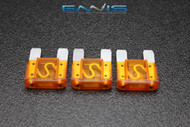 3 PACK MAXI 40 AMP FUSE BLADE STYLE CAR BOAT AUTOMOTIVE AUTO HOLDER FUSES EE