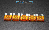 5 PACK MAXI 40 AMP FUSE BLADE STYLE CAR BOAT AUTOMOTIVE AUTO HOLDER FUSES EE
