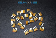 100 PACK ATL 5 AMP FUSES FUSE BLADE DUAL CIRCUIT EATON BUSSMANN MICRO 3 LEG ATL5