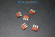5 PACK ATL 7.5 AMP FUSES FUSE BLADE DUAL CIRCUIT EATON BUSSMANN MICRO 3 LEG ATL7.5