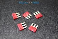 5 PACK ATL 10 AMP FUSES FUSE BLADE DUAL CIRCUIT EATON BUSSMANN MICRO 3 LEG ATL10