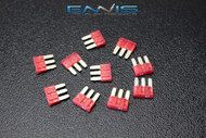 10 PACK ATL 10 AMP FUSES FUSE BLADE DUAL CIRCUIT EATON BUSSMANN MICRO 3 LEG ATL10