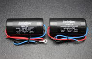 2 NOISE FILTER 10 AMP 12V HUM FILTER ENGINE SUPPRESSOR AUDIO CAR POWER WIRE IBNF10
