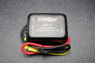 1 NOISE FILTER 30 AMP 12V HUM FILTER ENGINE SUPPRESSOR AUDIO CAR POWER WIRE IBNF30
