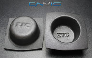 2 PCS SPEAKER BAFFLE ACOUSTIC FOAM 5'' ROUND SHALLOW CAR AUDIO BASS IBBAF52