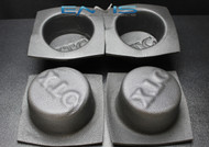 4 PCS SPEAKER BAFFLE ACOUSTIC FOAM 6" SHALLOW ROUND CAR AUDIO BASS IBBAF62
