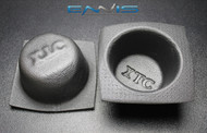 2 PCS SPEAKER BAFFLE ACOUSTIC FOAM 6.5" ROUND CAR AUDIO BASS IBBAF65