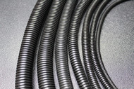 5 FT 1/8 INCH BLACK SPLIT LOOM TUBING CONDUIT POLYETHYLENE WIRE SLT18