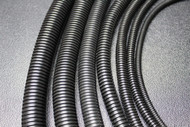 10 FT 1/8 INCH BLACK SPLIT LOOM TUBING CONDUIT POLYETHYLENE WIRE SLT18