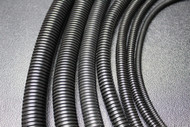 20 FT 1/8 INCH BLACK SPLIT LOOM TUBING CONDUIT POLYETHYLENE WIRE SLT18