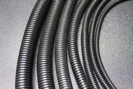 5 FT 1/4 INCH BLACK SPLIT LOOM TUBING CONDUIT POLYETHYLENE WIRE SLT14