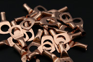 8 GAUGE COPPER 3/8 RING 25 PK CRIMP TERMINAL CONNECTOR AWG BATTERY CAR LUG CUR838