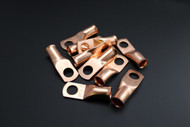 1 GAUGE COPPER 3/8 RING 25 PK CRIMP TERMINAL CONNECTOR AWG BATTERY LUG CUR138