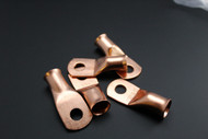 1/0 GAUGE COPPER 5/16 RING 50 PK CRIMP TERMINAL CONNECTOR AWG BATTERY LUG CUR10516