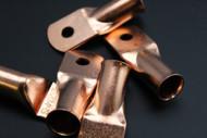 2/0 GAUGE COPPER 1/4 RING 100 PK CRIMP TERMINAL CONNECTOR AWG BATTERY LUG CUR2014