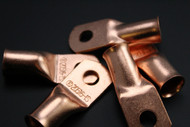 2/0 GAUGE COPPER 5/16 RING 50 PK CRIMP TERMINAL CONNECTOR AWG BATTERY LUG CUR20516