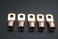 2/0 GAUGE COPPER 3/8 RING 5 PK CRIMP TERMINAL CONNECTOR AWG BATTERY LUG CUR2038