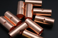 2/0 GAUGE COPPER BUTT CONNECTOR 50 PK CRIMP TERMINAL SPLICE AWG BATTERY CUR2/0
