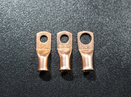 30 PK 1 GAUGE COPPER RINGS 5/16 3/8 1/2 RING TERMINAL CONNECTOR 10 EA
