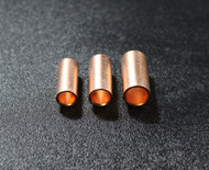 30 PK COPPER BUTT CONNECTORS 2 1/0 2/0 GAUGE BARREL TERMINAL SPLICE 10 EACH